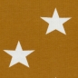 Preview: Jersey Swafing - Sterne - 3,5 cm - Ocker